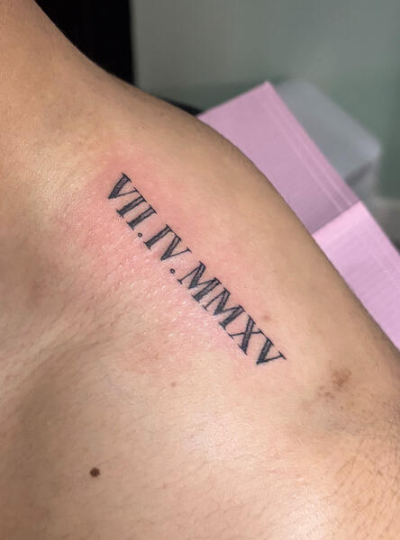 Roman numeral date